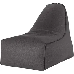 Sitting Point Sitzsack Boogie Felt Stoff Grau Anthrazit