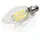 McShine Filament LED Kerzenlampe E14 6 W warmweiß
