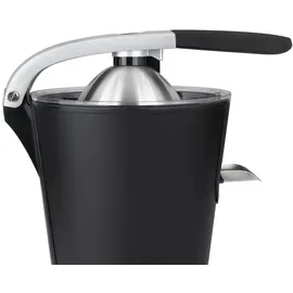 Scarlett H.Koenig AGR82 - elektrische Zitruspresse 160W, Hebel und Filter aus Edelstahl, Anti-Tropf-System, BPA-frei, spülmaschinenfeste Teile, Schwarz