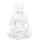 Relaxdays Buddha Figur 70 cm weiß