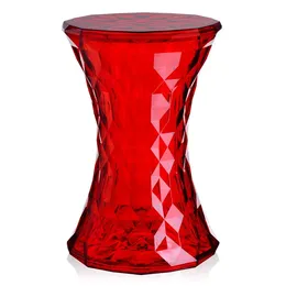 Kartell Hocker Ø30 x 45 cm Rot