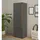 Lomadox Crisp-61 Stauraumschrank 50x157x40 cm Grau