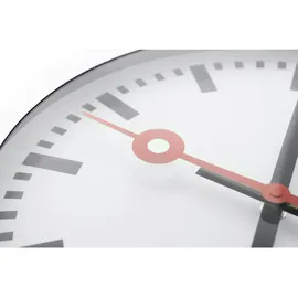 Nextime Wanduhr 35,0 cm 3999ST weiß