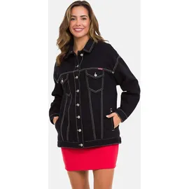 Cipo & Baxx Jeansjacke in BLACK | Gr.: L,
