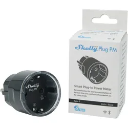 Shelly Smart Plug PM Gen3 Schwarz