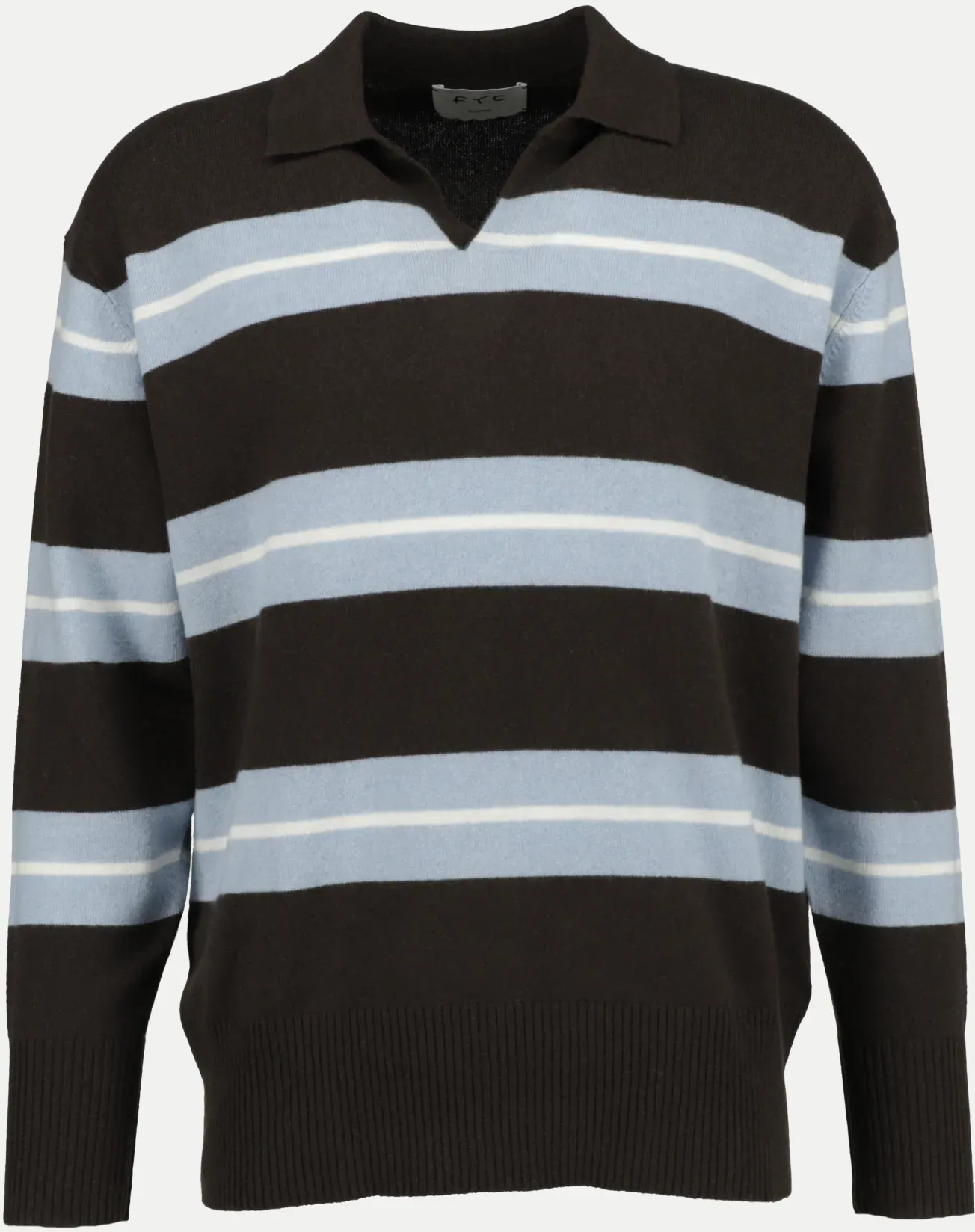 Polopullover mit Streifen Braun 52