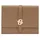 Boss Mappe, Double B Folder A5 Schreibmappe Camel - Braun
