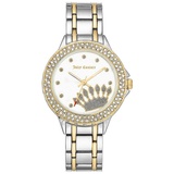 Juicy Couture Uhr JC/1283WTTT Damen Armbanduhr Silber