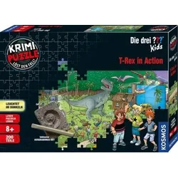 KOSMOS 680657 Krimipuzzle ??? Kids - T-Rex in Action (200 Teile)