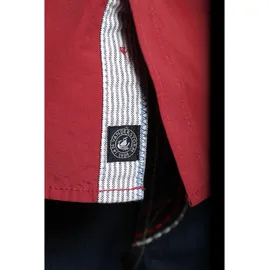 Jan Vanderstorm Kurzarmhemd rot 7XL