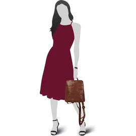 Spikes & Sparrow Cityrucksack 020530 Cognac