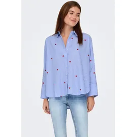 Only Hemdbluse ONLNEW LINA GRACE Blau M