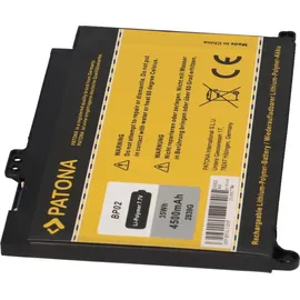 PATONA Akku für HP Pavilion PC 15 BP02 BP02XL 849569-421 849569-541 849569-542 849909-850 849569-543 BP02041XL HSTNN-LB7H HSTNN-UB7B