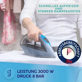 MPM Dampfbügelstation MZE-28 mehrfarbig