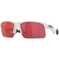 OAKLEY Capacitor Sonnenbrille - Polished White - Prizm Field/CAT3