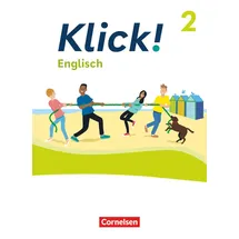 Cornelsen Verlag Klick! - Fächerübergreifendes Lehrwerk für Lernende mit Förderbedarf - Englisch - Ausgabe ab 2023 - Band 2: 6. Schuljahr: Schulbuch - Mit digitalen ... - Ausgabe ab 2023, Band 2: 6. Schuljahr)