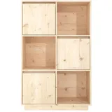 vidaXL Highboard 74 x 117 x 35 cm Braun