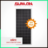 Solarpanel 310 Watt SUNMAN eArc SMF310M-5X12DW flexibles PV-Modul