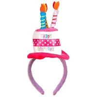 Boland Kostüm Haarreif Happy Birthday, Hut mit Kerzen ...