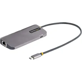 Startech USB-C Hub, 4K HDMI HDR10, 3x USB-A 5Gbit/s, GbE, 100W 30cm
