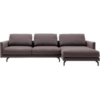 hülsta sofa Ecksofa hs.414 grau 280 cm x 91 cm x 172 cm