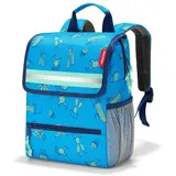 reisenthel backpack kids, rucksack, reisetasche, tasche, freizeitrucksack, cactus blue, IE4049