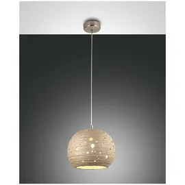 fabas luce gmbh Corvara 1-flg. E27 40W 30 cm Metall/Keramik Khaki