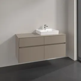 Villeroy & Boch Waschtischunterschrank 120 x 54,8 x 50 cm Schwarz