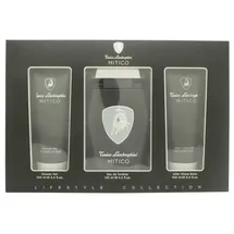 Tonino Lamborghini Mitico Eau de Toilette 125 ml + Duschgel 100 ml +  Aftershave Balsam 100 ml Geschenkset