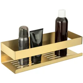 Wenko Turbo-Loc® Wandablage Mod. Genova Gold Matt