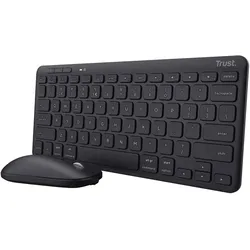 Büro Tastatur RF Wireless + Bluetooth  Lyra (Schwarz) 