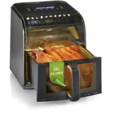 GOURMETmaxx Heißluftfritteuse 7L schwarz