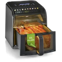 GOURMETmaxx Heißluftfritteuse 7L schwarz