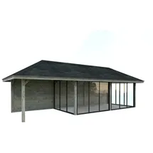 Palmako Bianca 8,76 x 3,19 m Grau