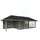 Palmako Bianca 8,76 x 3,19 m Grau