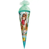 ROTH Schultüte, Disney Vaiana, 35 cm, rund, Tüllverschluss