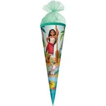 ROTH Schultüte, Disney Vaiana, 35 cm, rund, Tüllverschluss