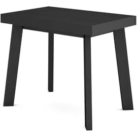SKRAUT HOME Ausziehtisch 302 x 73 x 90 cm schwarz