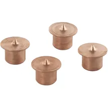 WOLFCRAFT Dübelfixe Dübel-Markierspitzen Ø 10 mm 4 Stück