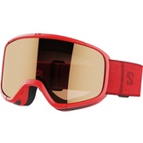 Salomon AKSIUM 2.0 ACCESS Schneebrille 2025 red/universal tonic orange