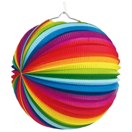 Amscan Lampion Regenbogen Papier 25 cm