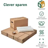 BB-Verpackungen Umzugskarton Umzugsset 1 bis 2 Zimmer-Wohnung 50 m2