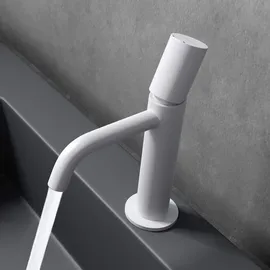 doporro Einhandmischer Weiß matt