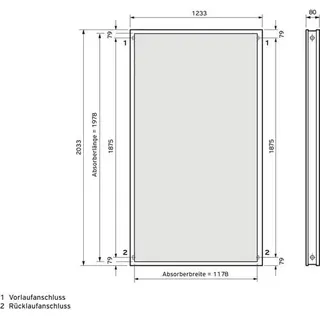 Vaillant 10038518 10038518 Solar-Kollektor