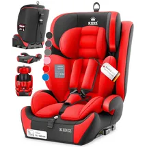 Kidiz Autokindersitz Gruppe 1+2+3 rot