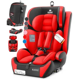 Kidiz Autokindersitz Gruppe 1+2+3 rot