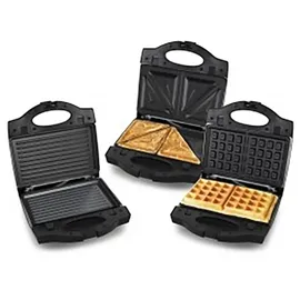 Esperanza Sandwichmaker 700 W Mit Abnehmbaren Platten Muffuletta