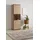 Hela Vitrine Ariana 60 x 38 x 195 cm Schwarz