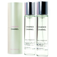 Chanel Chance Eau Fraiche Twist & Spray Eau de Toilette refillable 3 x 20 ml