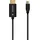 AISENS USB-C auf HDMI 2.1 Konverterkabel 2 m Schwarz